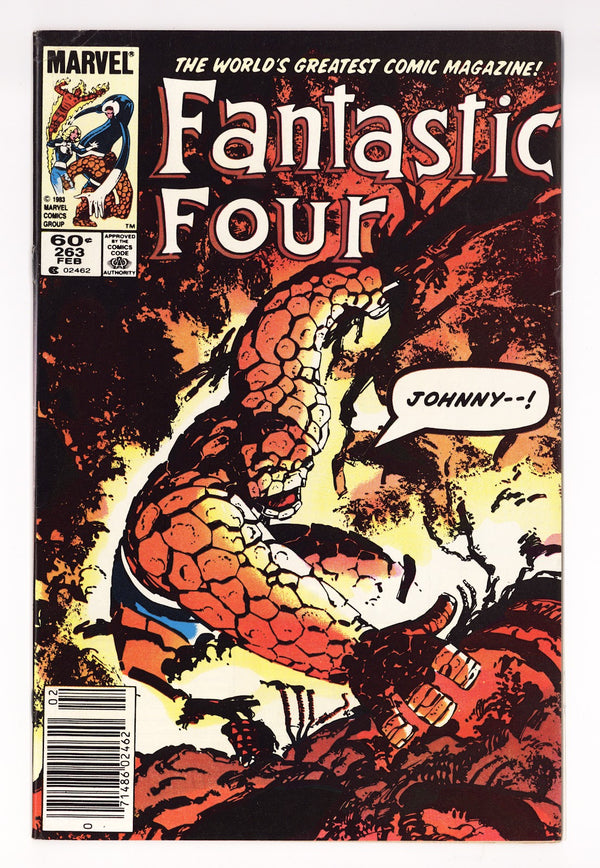 Fantastic Four Vol 1 263 Mid Grade (1984) Newsstand
