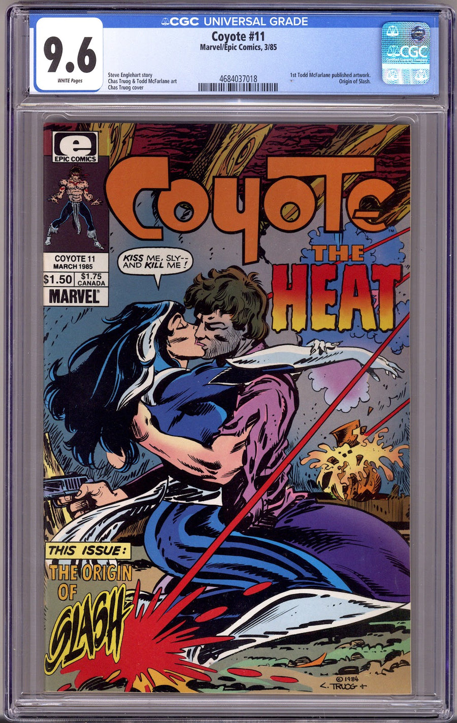 Coyote   11 CGC 9.6 (NM+)   (1985)