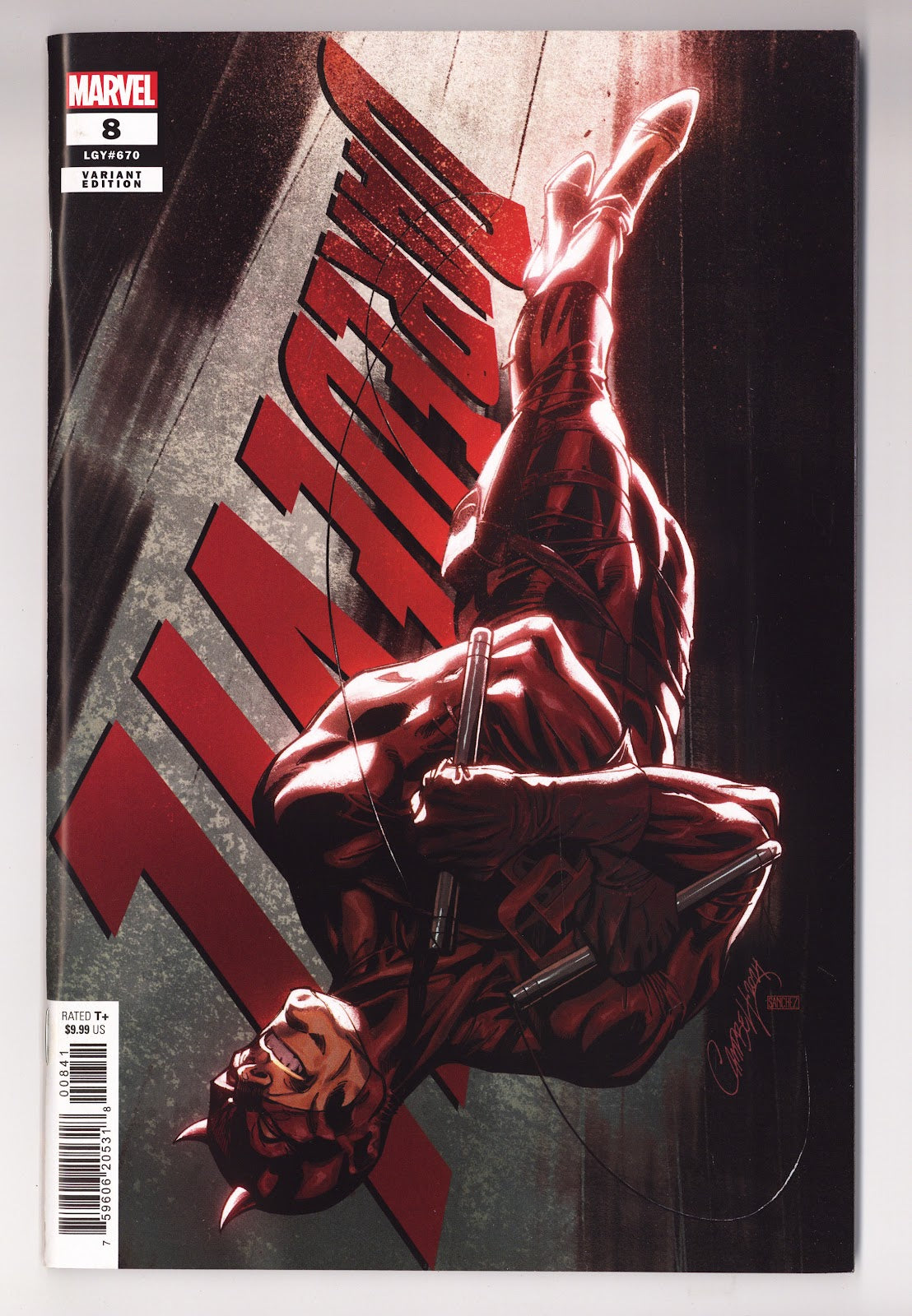 Daredevil Vol 8 8 (670) High Grade (2024) Campbell Variant 