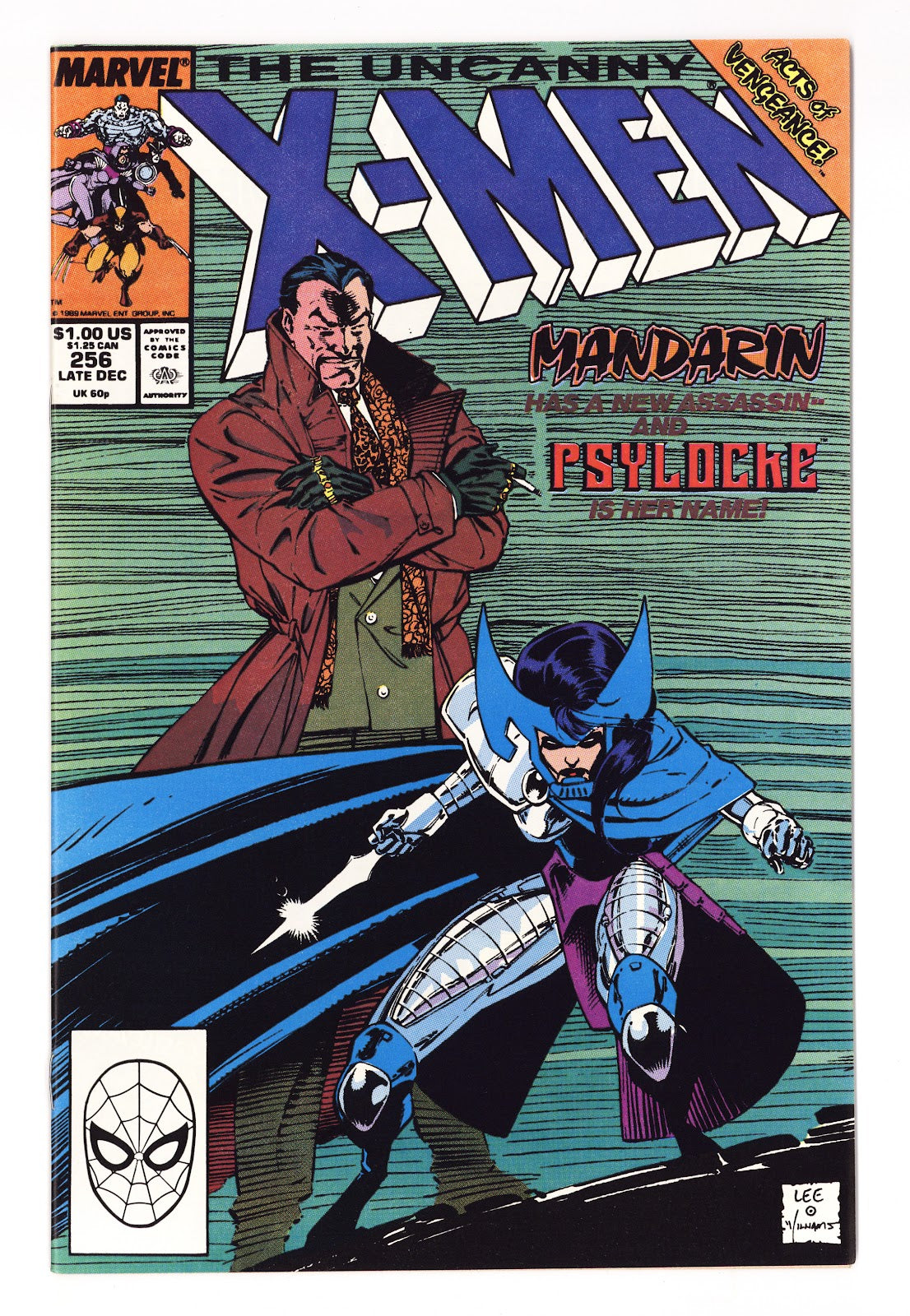 The Uncanny X-Men Vol 1 256  NM- (9.2)   (1989)     