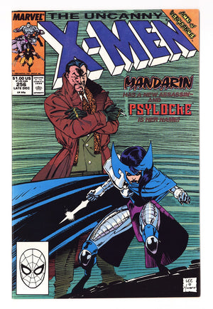 The Uncanny X-Men Vol 1 256  NM- (9.2)   (1989)