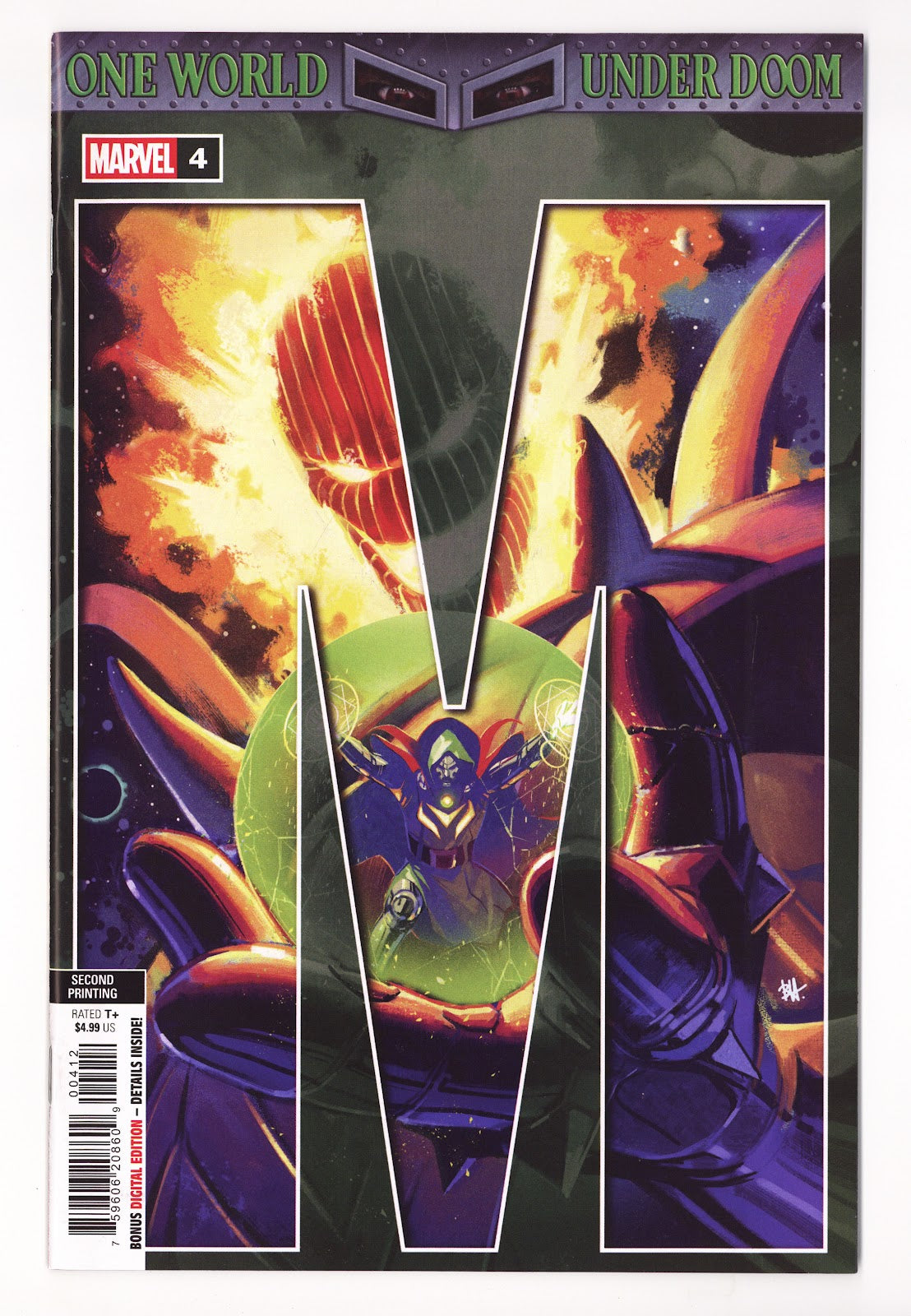 One World Under Doom 4 High Grade (2025) Harvey 2nd Print 