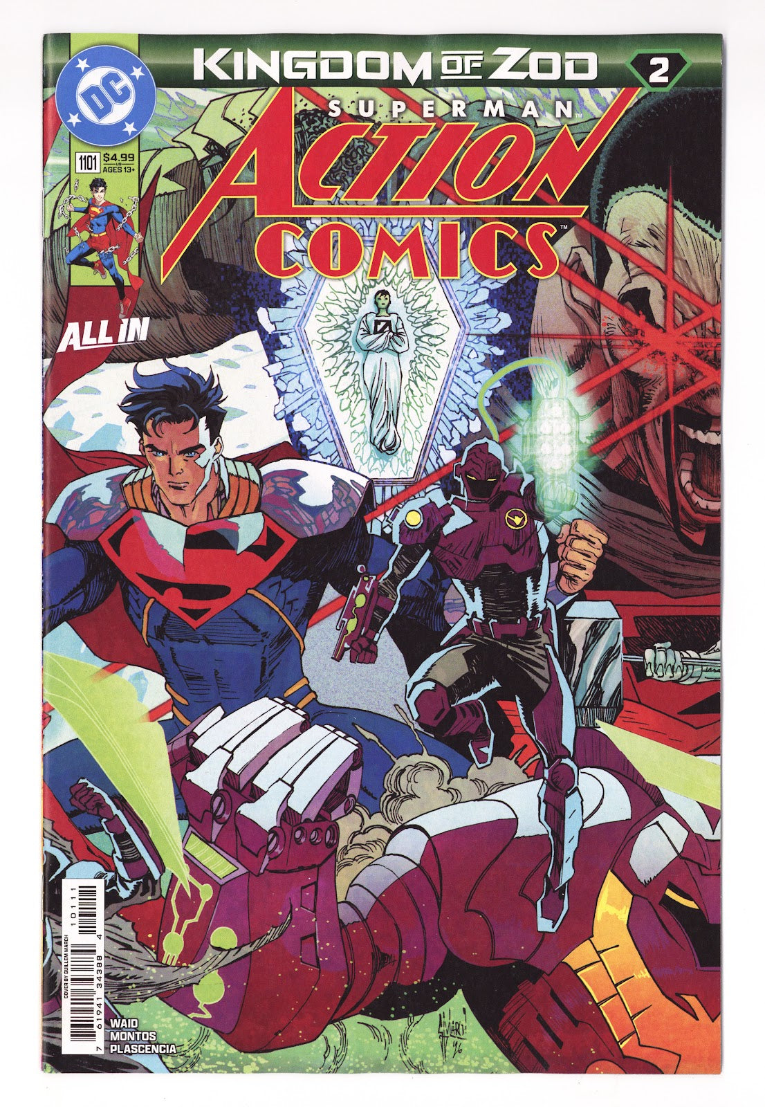 Action Comics Vol 3 1101  Connecting   (2026)