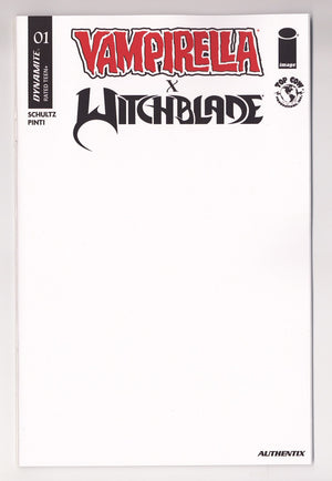 Vampirella X Witchblade Special #1 (2026) Shot Blank Variant