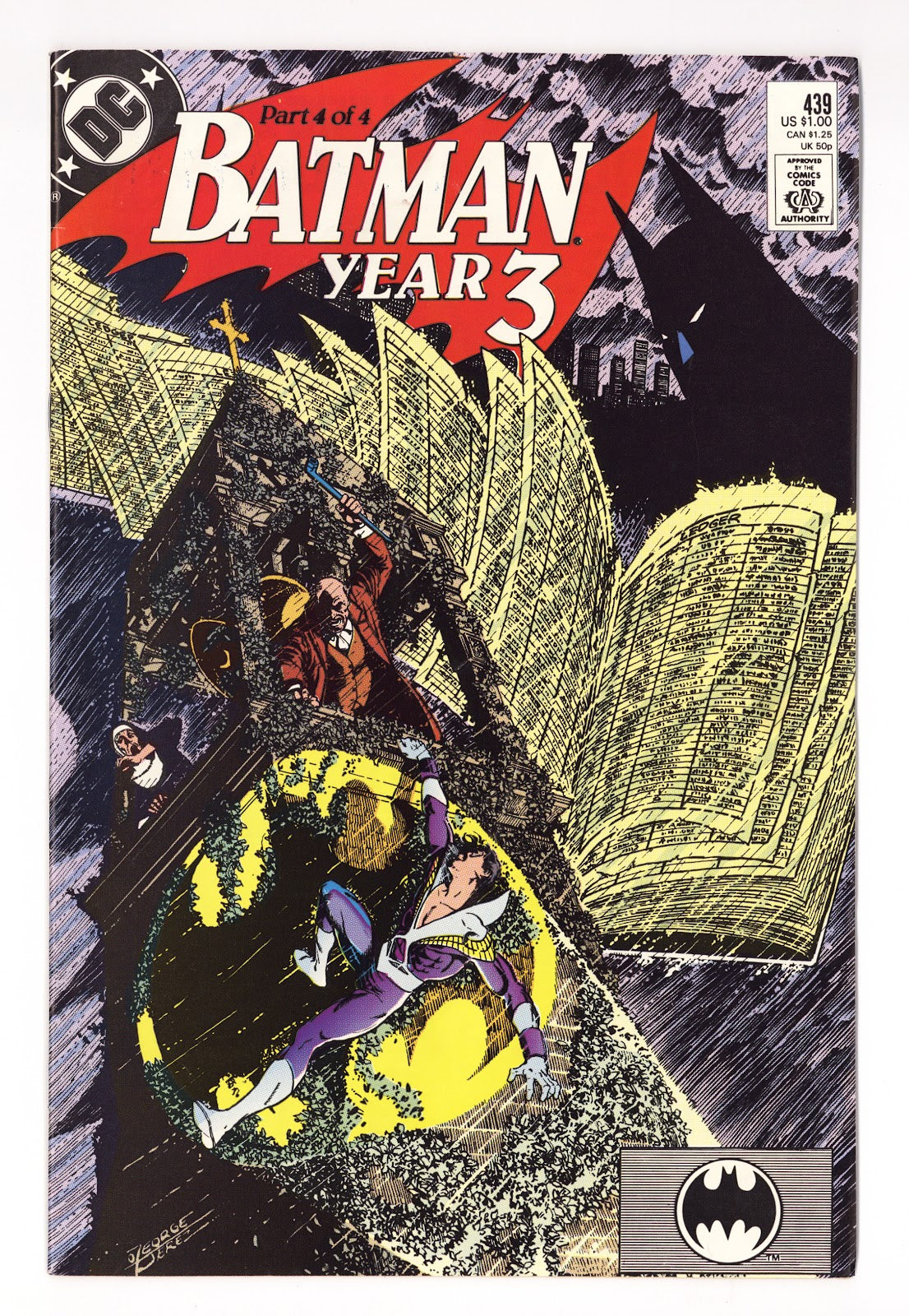 Batman Vol 1 439 Mid Grade (1989) Direct 