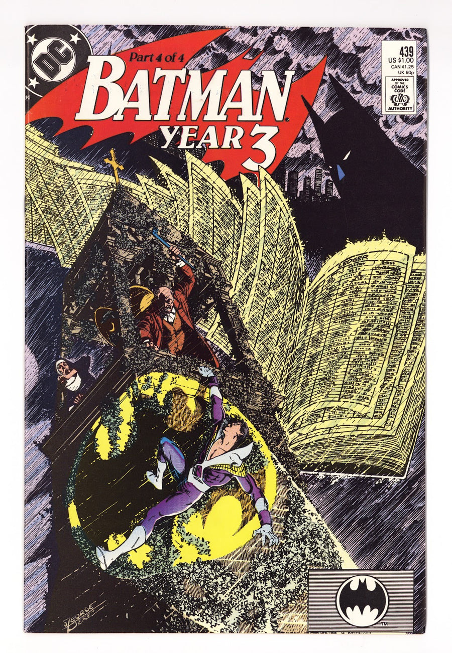Batman Vol 1 439 Mid Grade (1989) Direct 