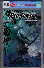 RED SONJA SHE DEVIL WITH A SWORD #4 CVR A STUART SAYER thumbnail