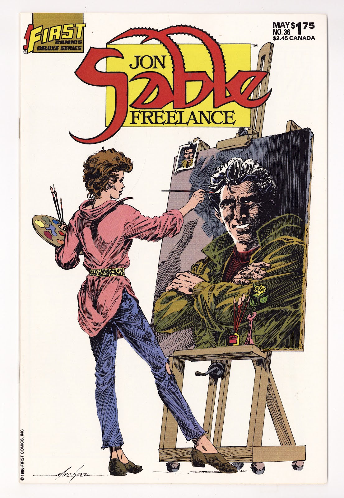 Jon Sable, Freelance   36  High Grade   (1986)     
