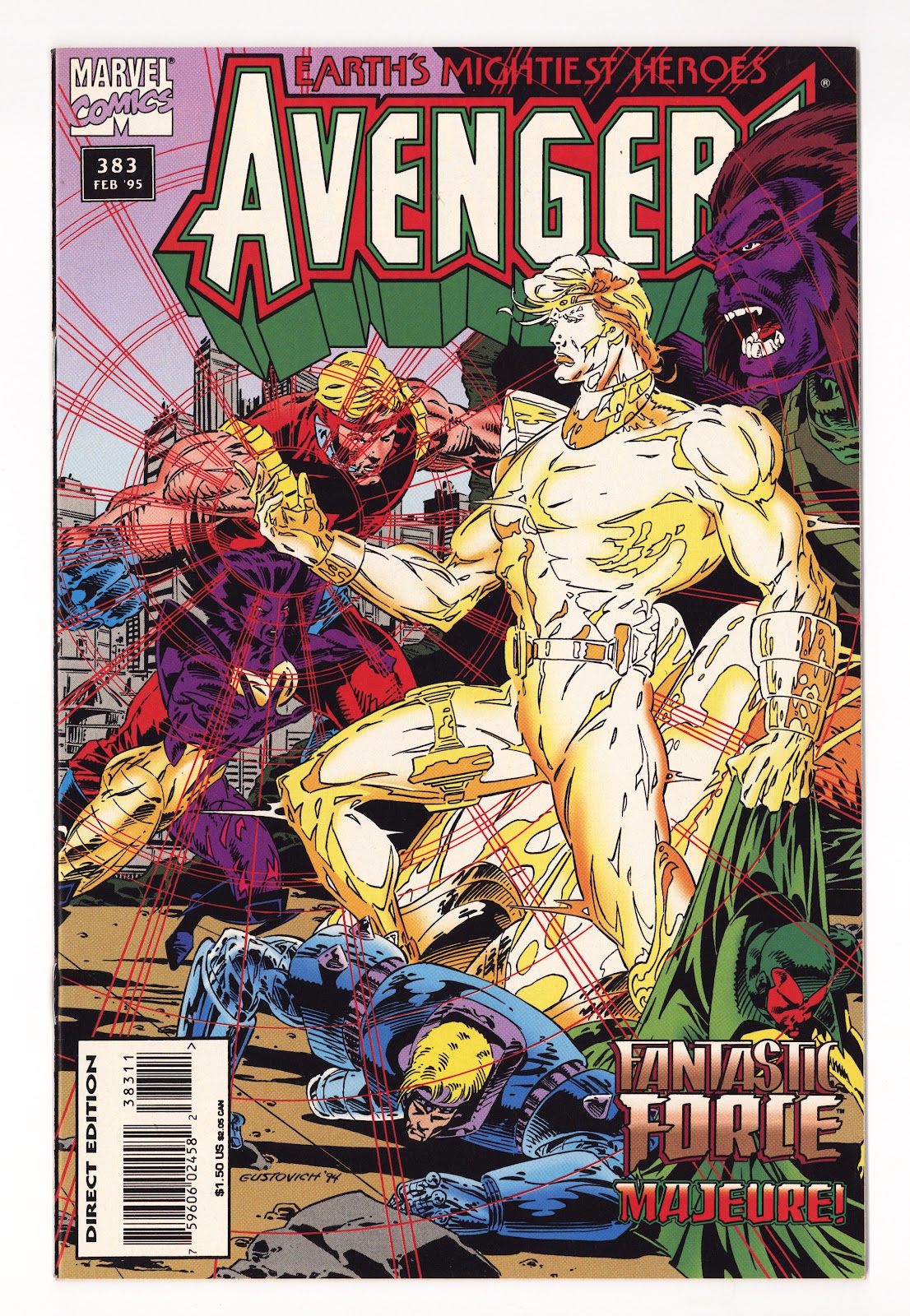 The Avengers Vol 1 383  High Grade   (1995)