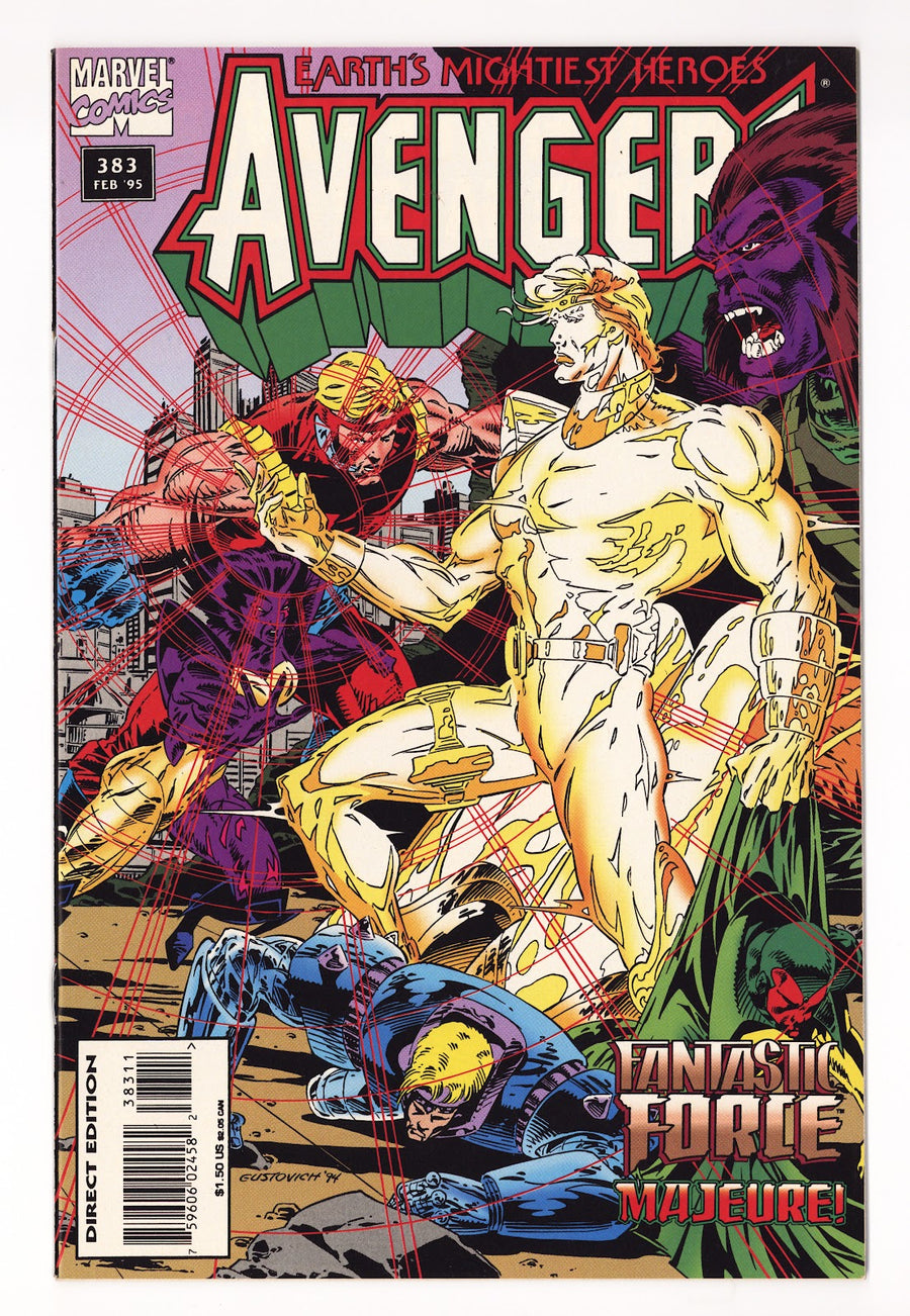 The Avengers Vol 1 383  High Grade   (1995)