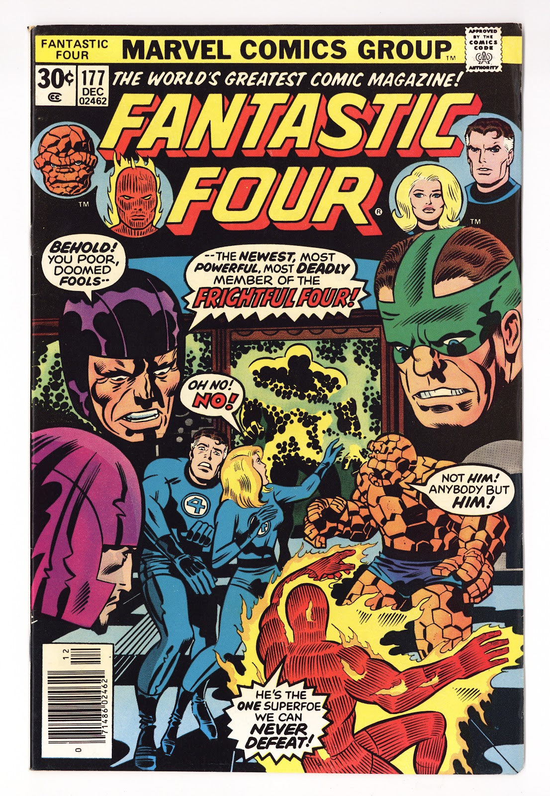 Fantastic Four Vol 1 177 Mid Grade (1976) 