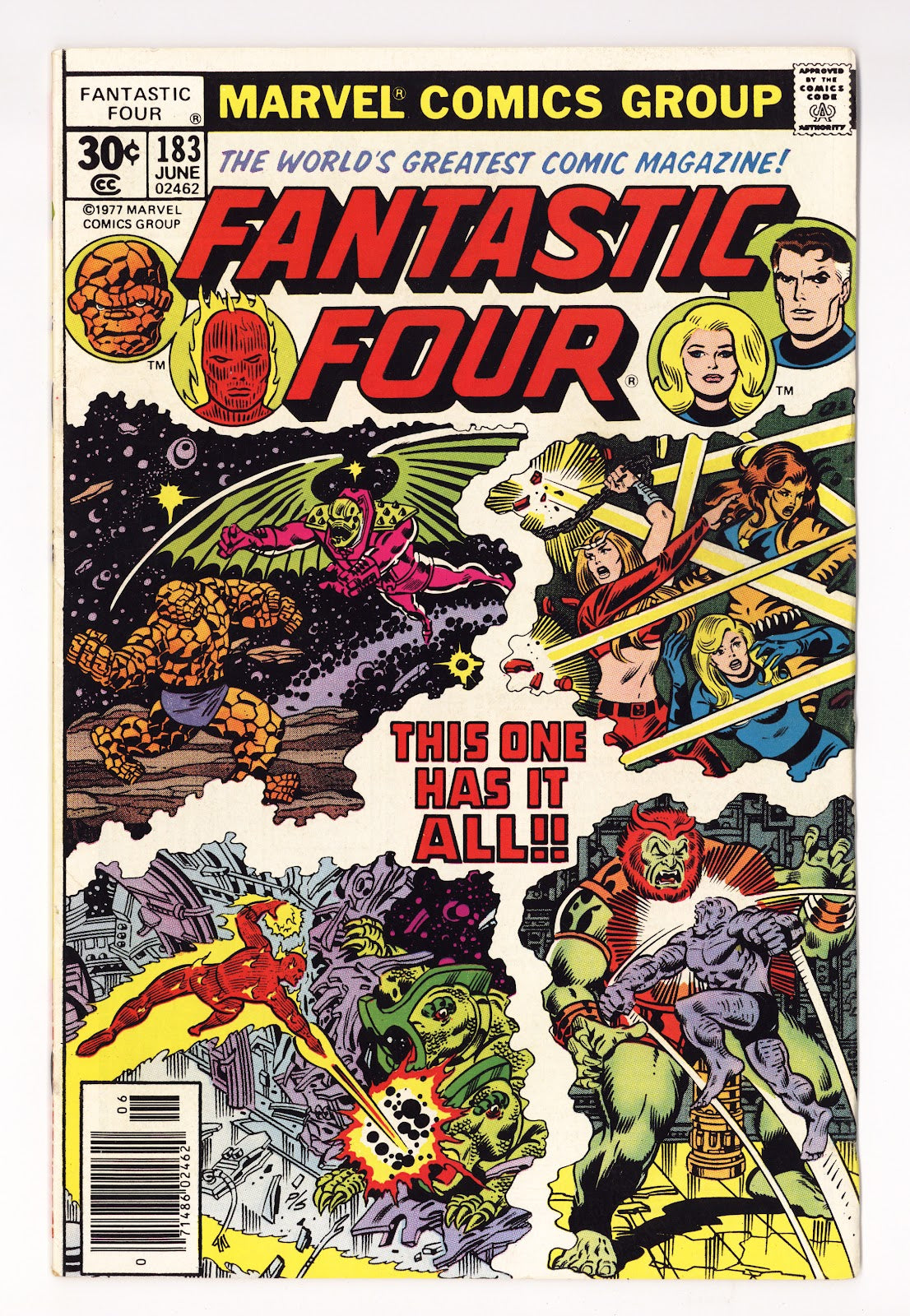 Fantastic Four Vol 1 183 Mid Grade (1977) 