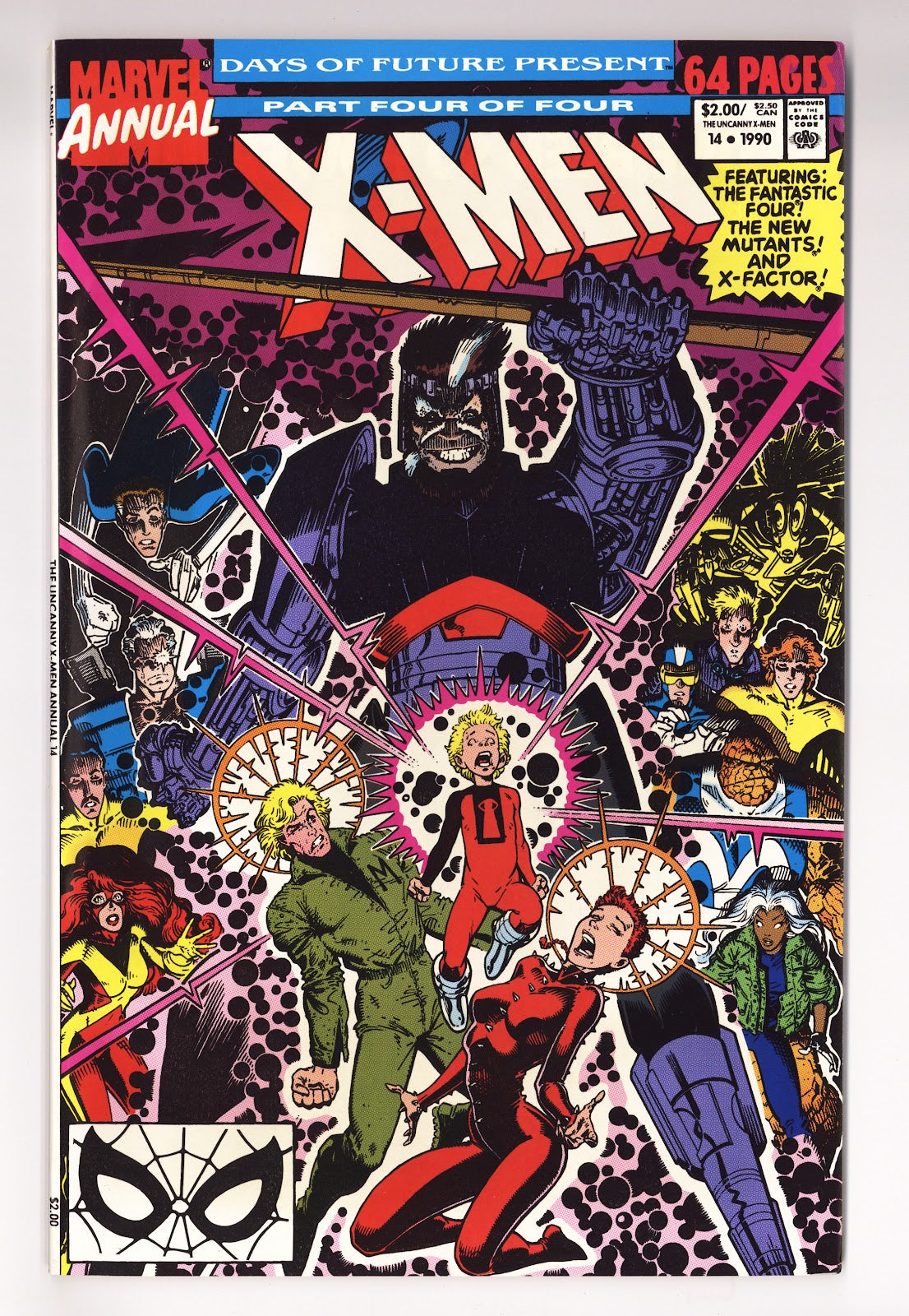 X-Men Annual Vol 1 14  VF+ (8.5)   (1990)     
