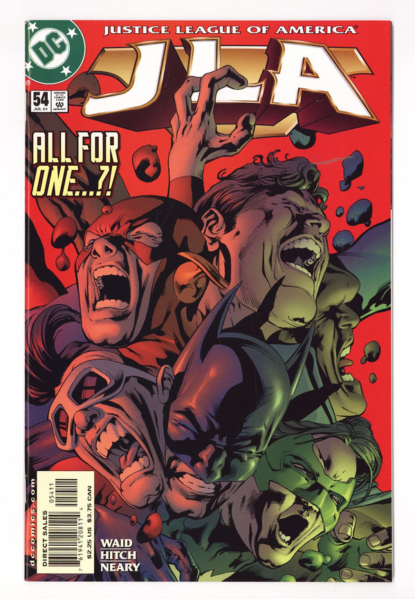 JLA 54 High Grade (2001) Direct Sales