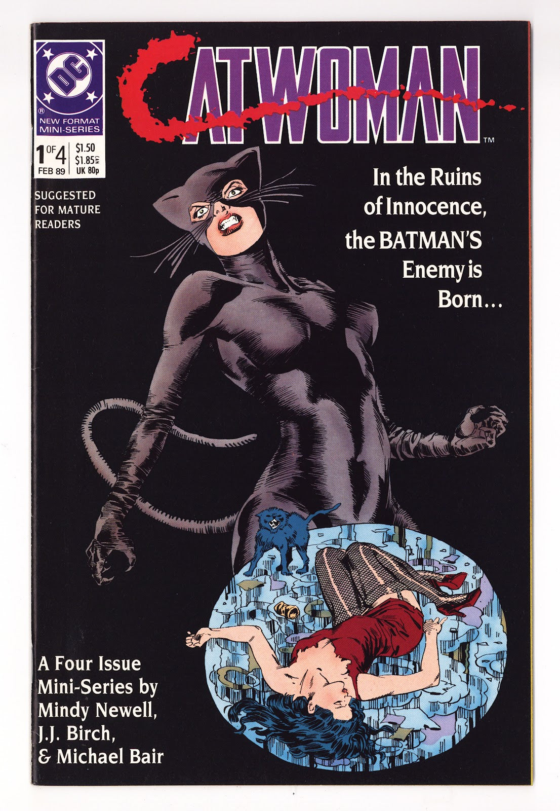 Catwoman Vol 1 1  Mid Grade   (1989)     