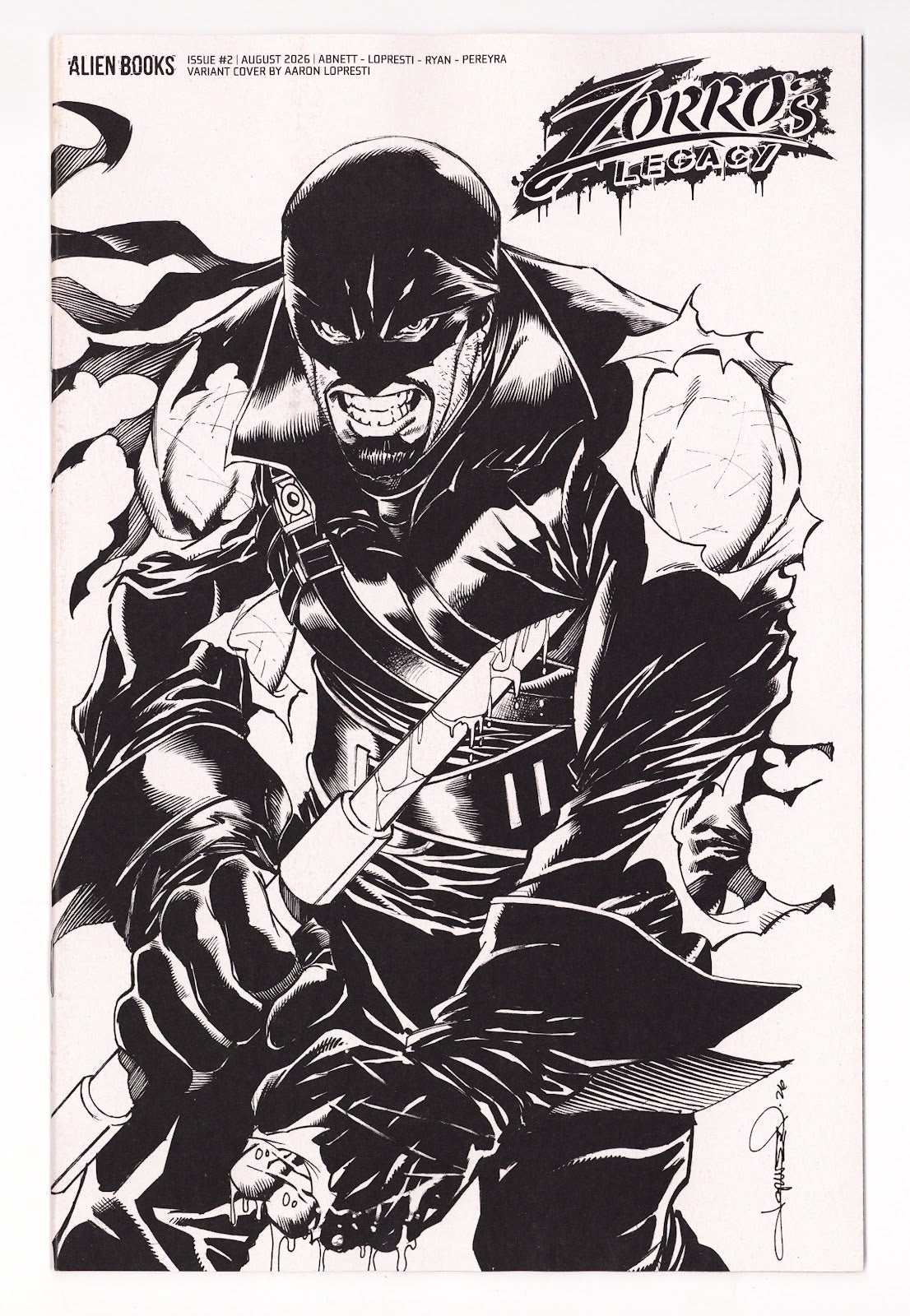 Zorro's Legacy 2 B&W Variant (2026)