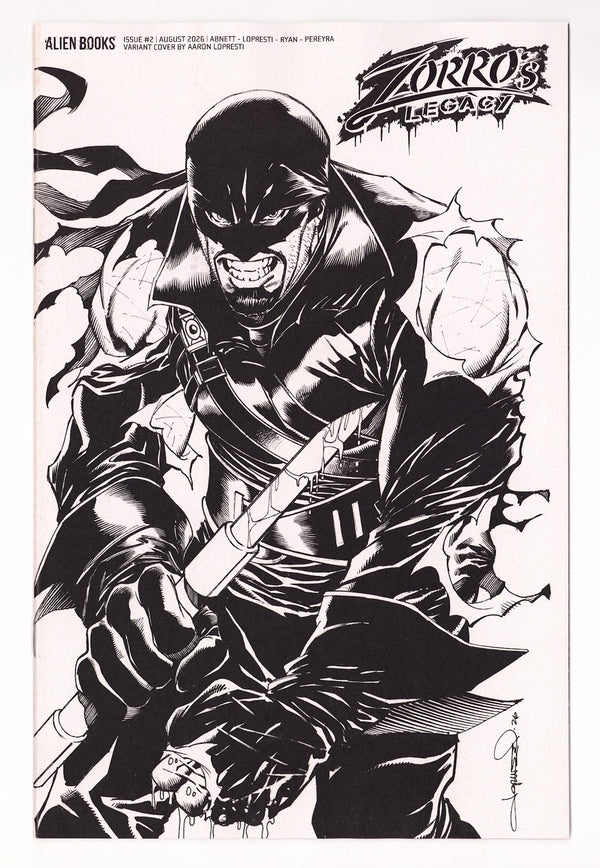 Zorro's Legacy 2 B&W Variant (2026)
