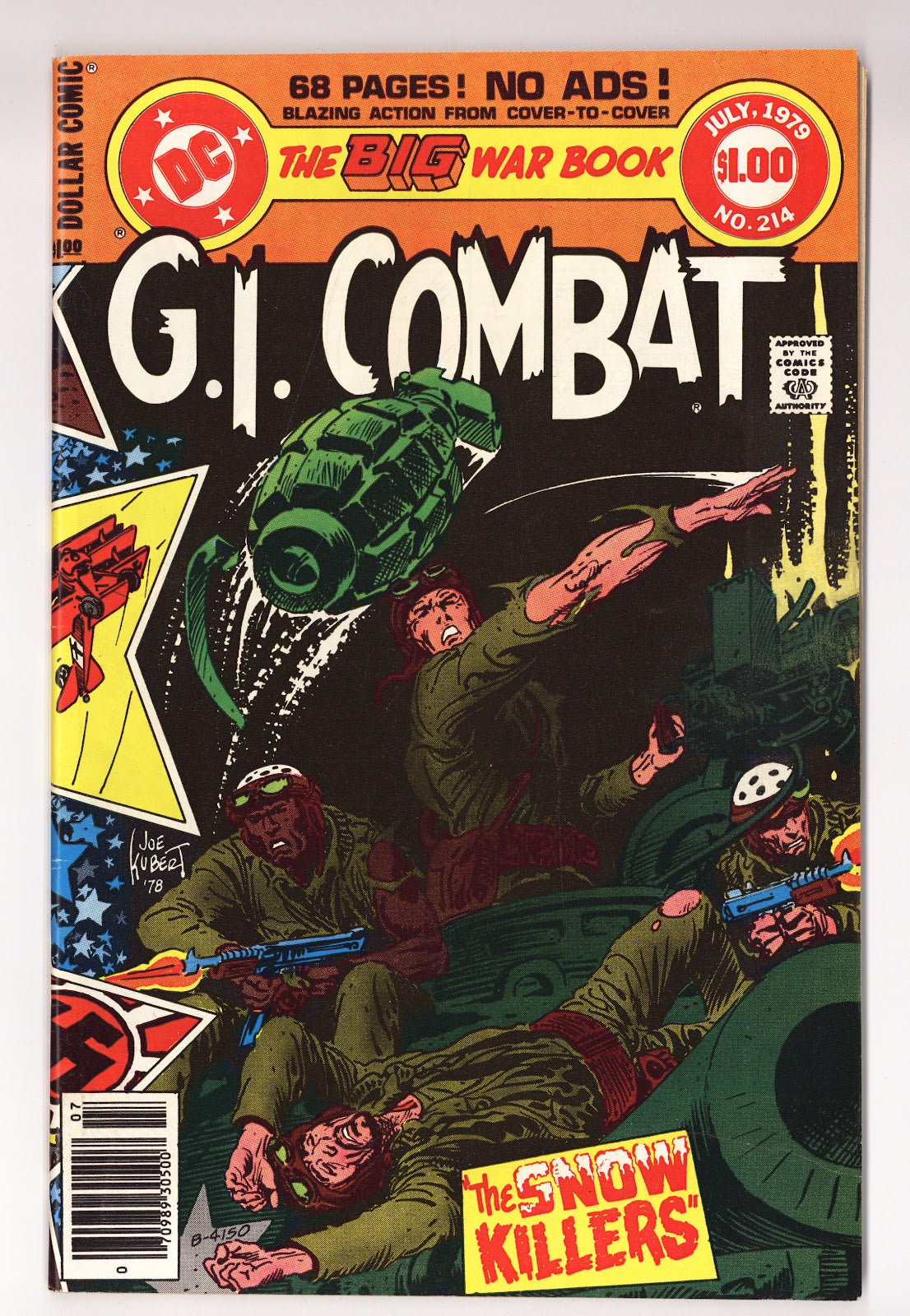 G.I. Combat Vol 1 214  Mid Grade   (1979)     