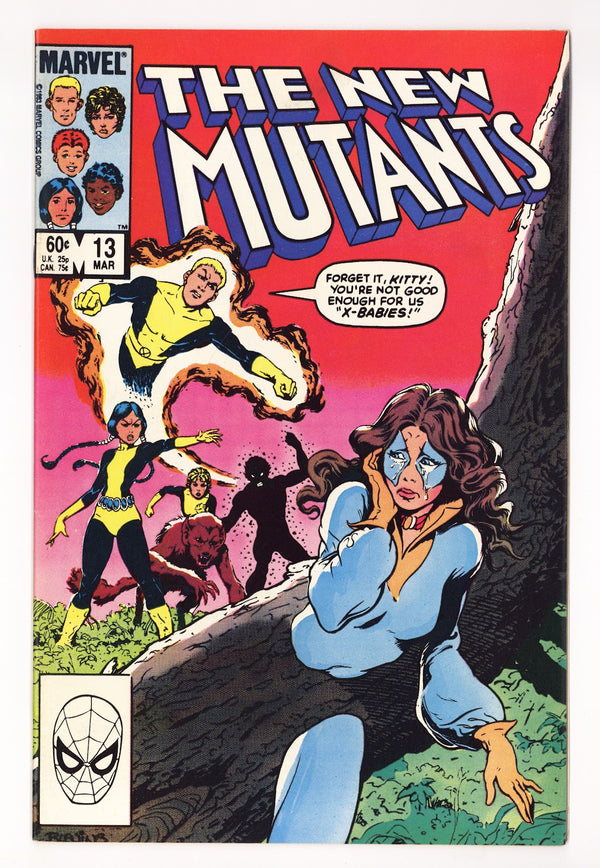 The New Mutants Vol 1 13 Mid Grade (1984) Direct