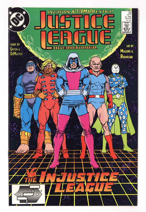 Justice League International   23  High Grade   (1989)