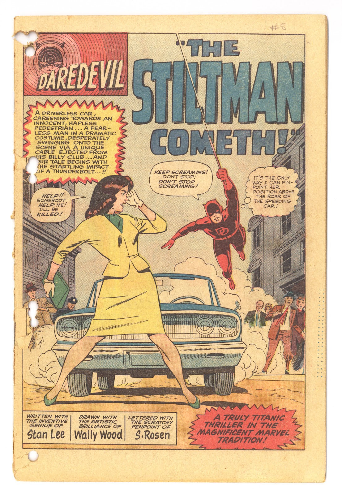 Daredevil Vol 1 8 Coverless (1965) 