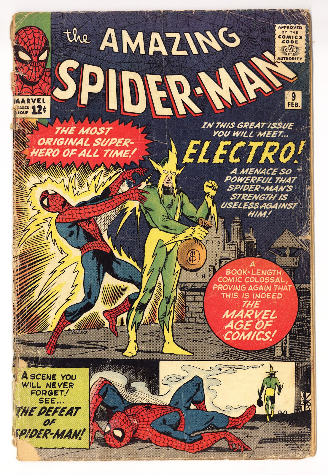 The Amazing Spider-Man Vol 1 9  FR/GD (1.5)   (1964)