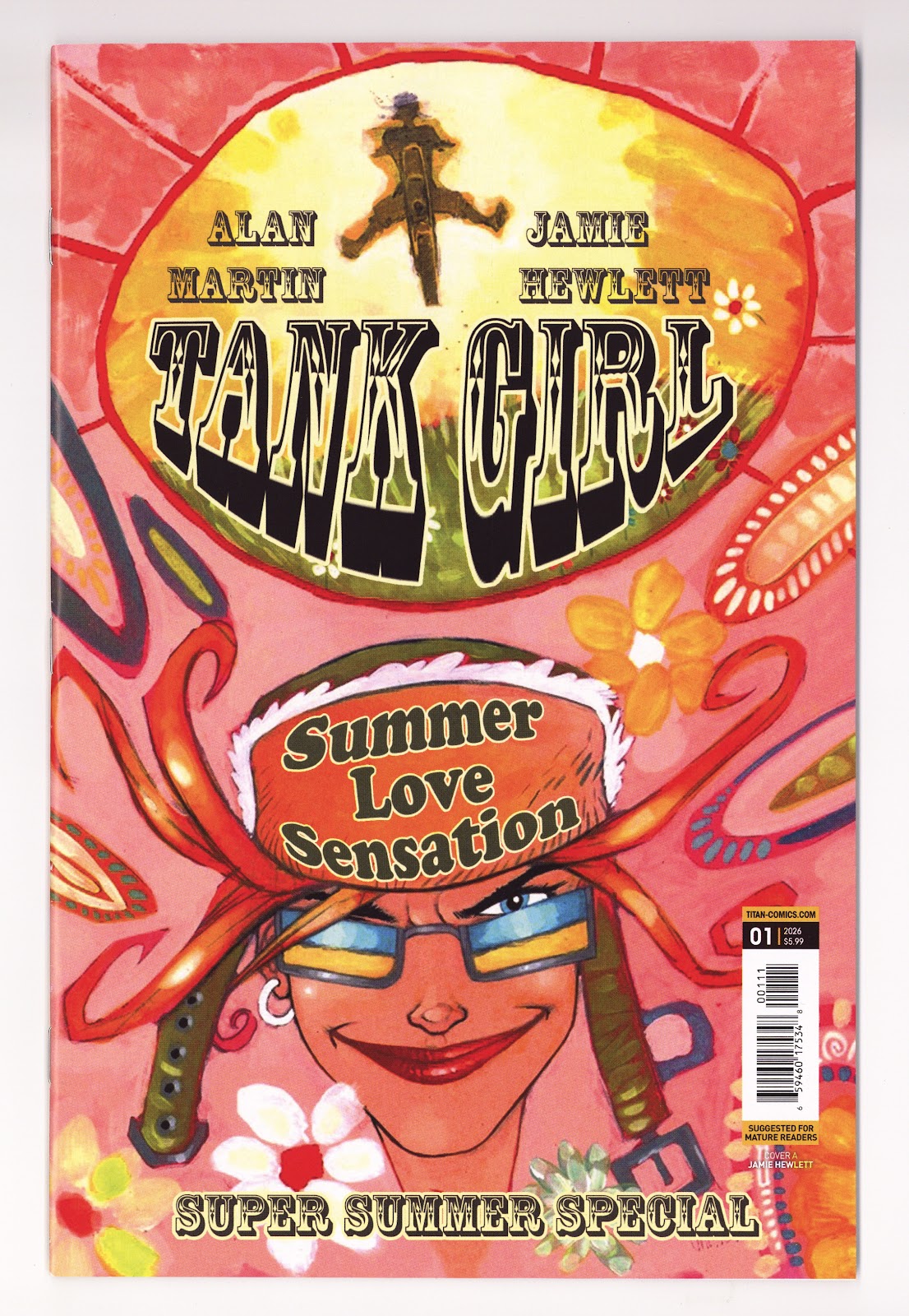 Tank Girl Summer Love Sensation 35th Anniversary Comic (one Shot) Cvr a Jamie Hewlett 1 (2026)