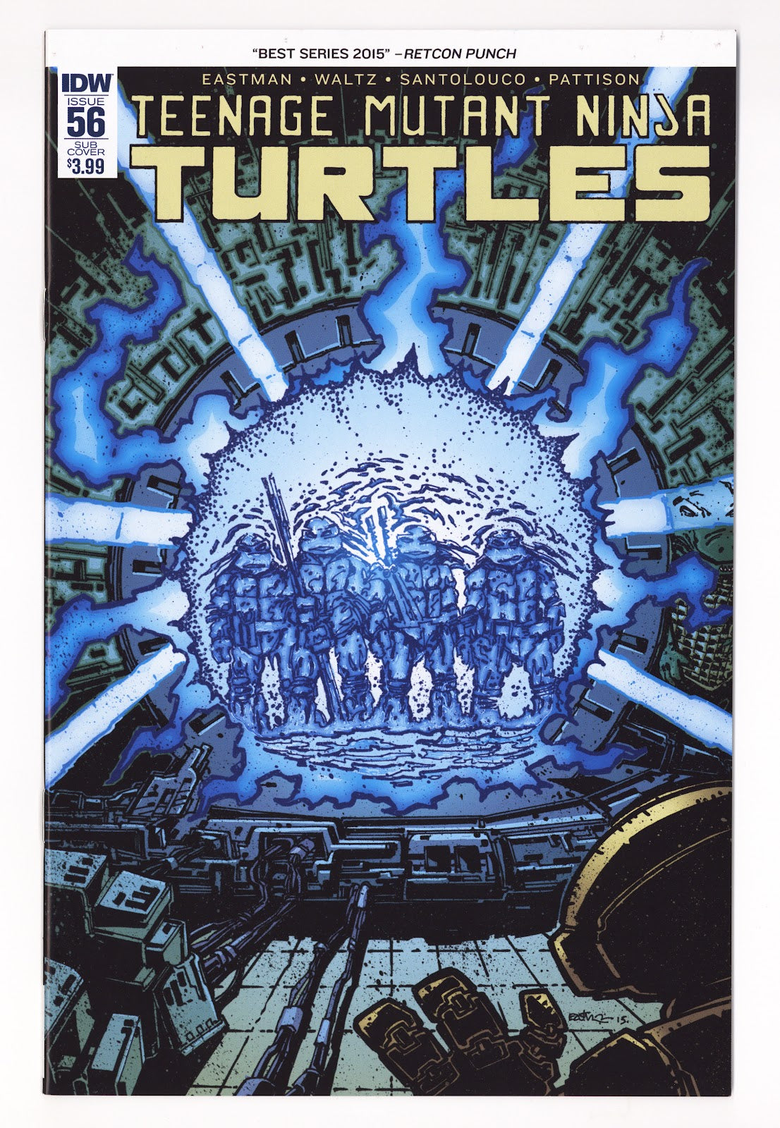 Teenage Mutant Ninja Turtles Vol 5 56 High Grade (2016) Eastman Variant 