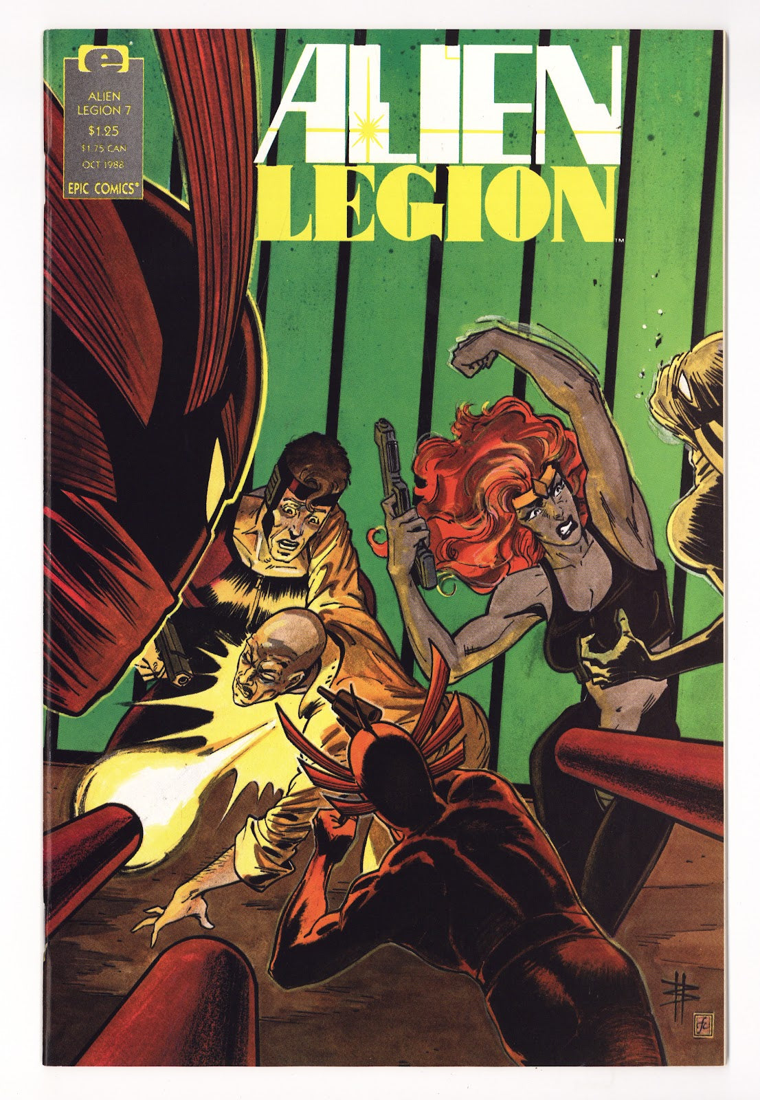Alien Legion Vol 2 7  High Grade   (1988)     