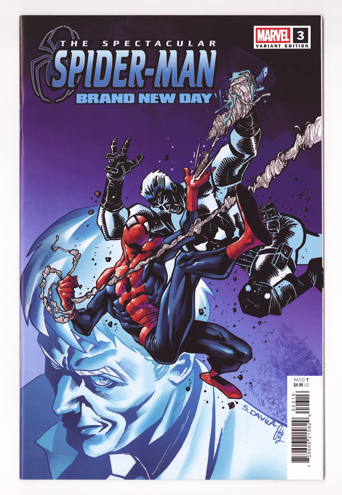 Spectacular Spider-Man: Brand New Day   3  NM- (9.2)   (2026) Davila   Incentive Variant