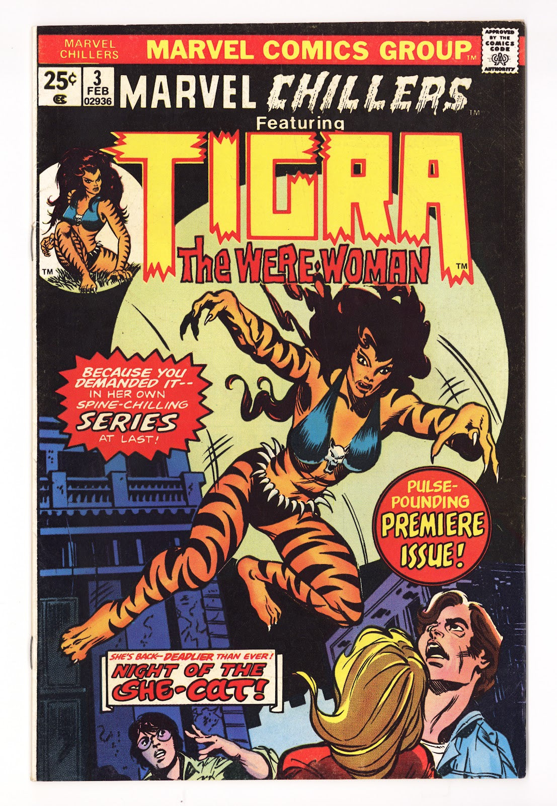 Marvel Chillers 3 FN (6.0) (1976) 