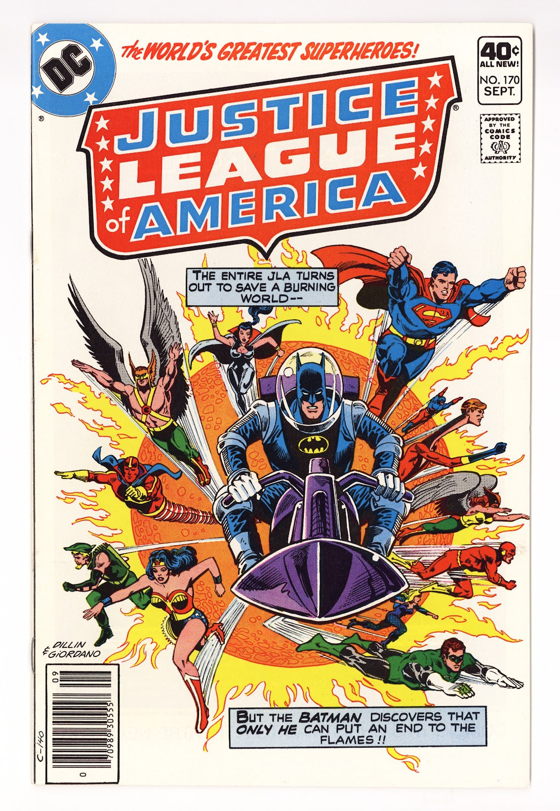 Justice League of America Vol 1 170 High Grade (1979) 