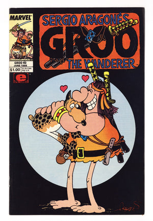 Sergio Aragones Groo the Wanderer Vol 2 40  Mid Grade   (1988)