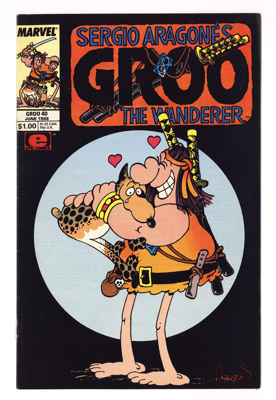 Sergio Aragones Groo the Wanderer Vol 2 40  Mid Grade   (1988)