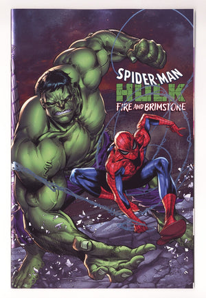Spider-Man / Hulk: Fire and Brimstone 1 Checchetto Foil Variant (2026)