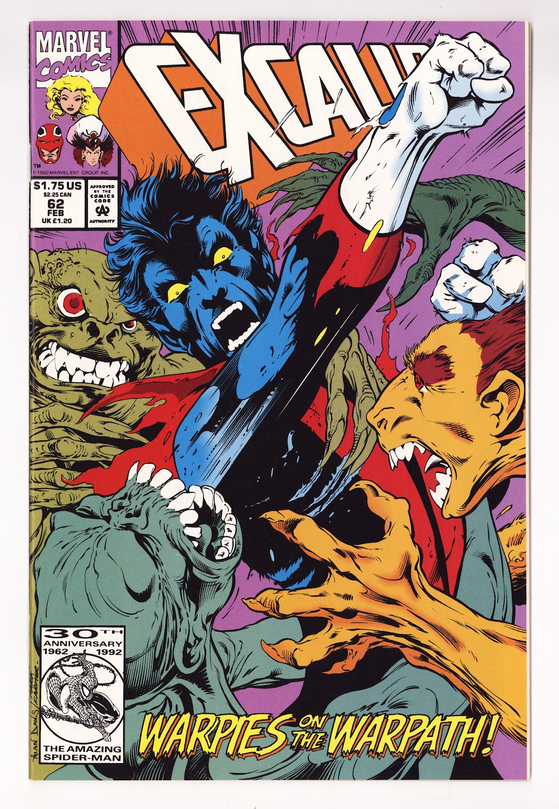 Excalibur Vol 1 62 High Grade (1993) Direct 