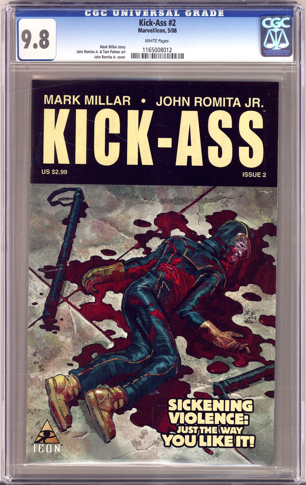 Kick-Ass 2 CGC 9.8 (NM/M) (2008) 