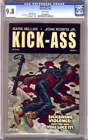 Kick-Ass 2 CGC 9.8 (NM/M) (2008)