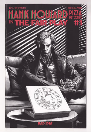 Hank Howard Pizza Detective the Fair Play  1 Suayan  B&W Variant   (2026)