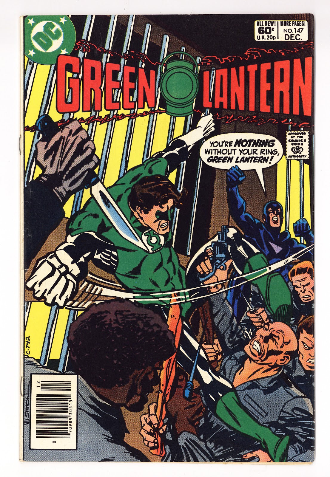 Green Lantern Vol 2 147  Low Grade   (1981)   Newsstand  
