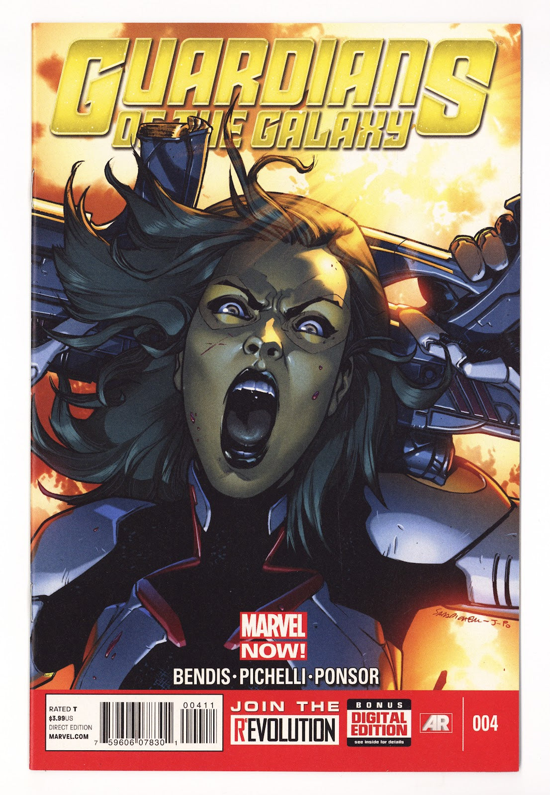 Guardians of the Galaxy Vol 3 4  High Grade   (2013)   Direct Edition - Sara Pichelli Cover  