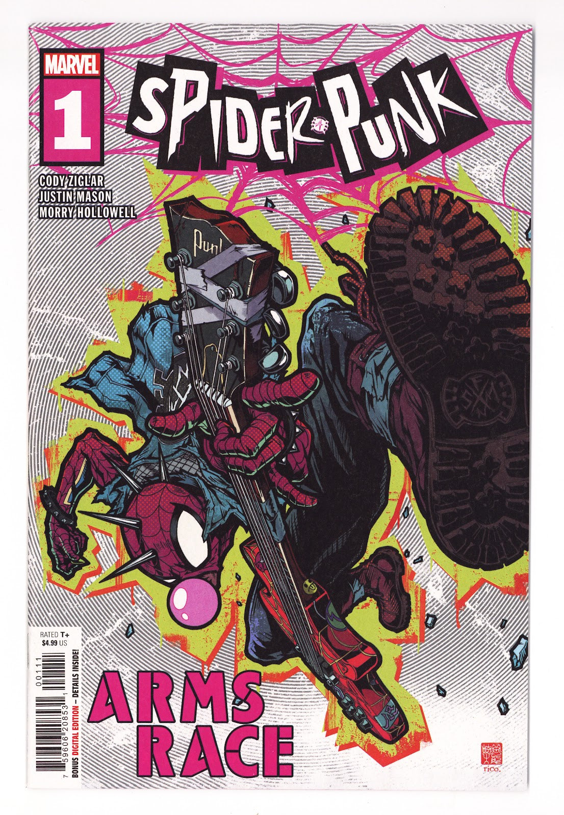 Spider-Punk: Arms Race 1 High Grade (2024) 