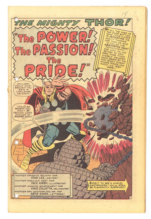 Journey into Mystery Vol 1 121 Coverless (1965)