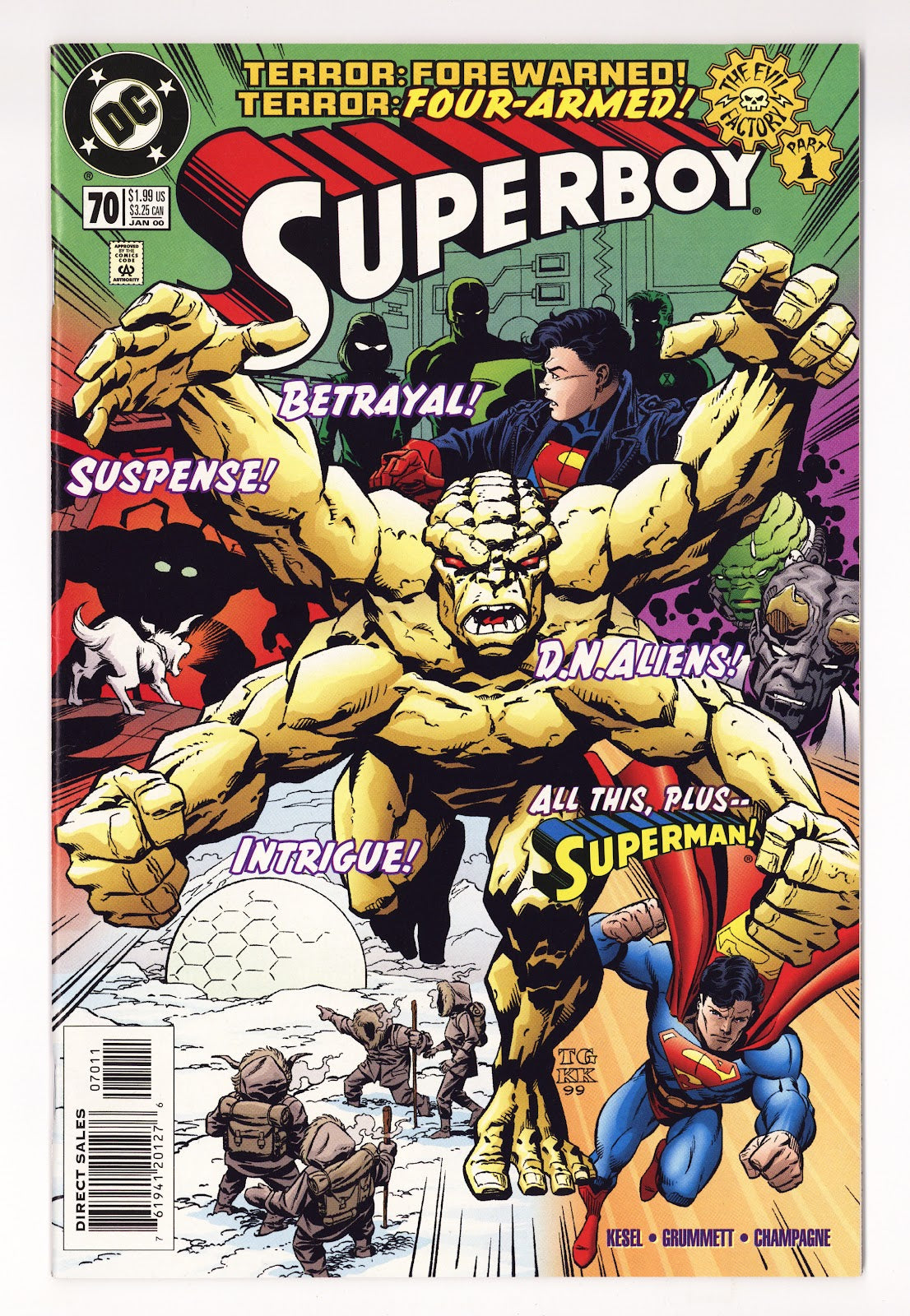 Superboy Vol 3 70  Mid Grade   (2000)
