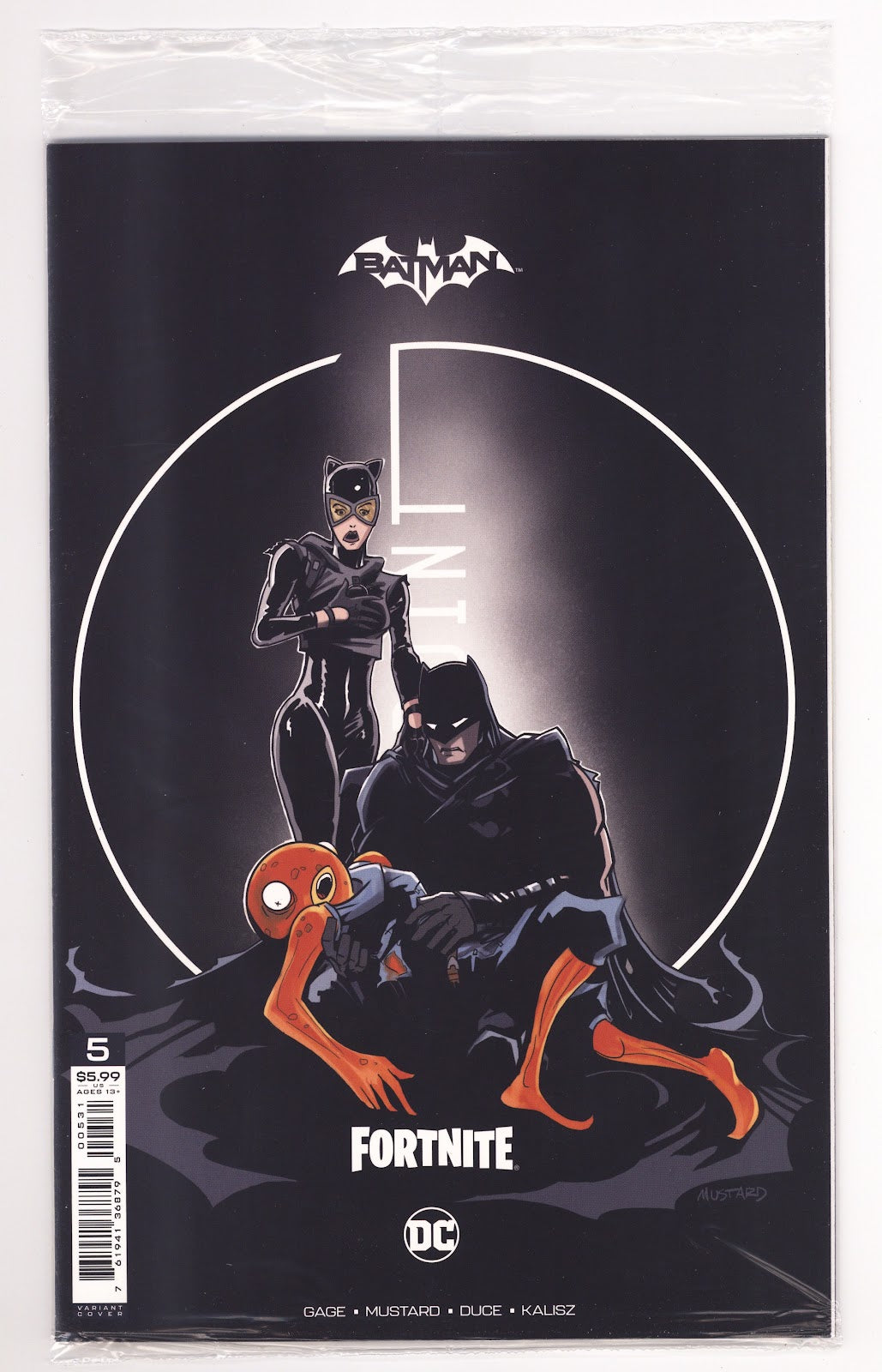 Batman / Fortnite: Zero Point 5 High Grade (2021) Mustard Variant 