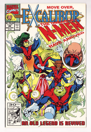 Excalibur Vol 1 45 High Grade (1991) Direct
