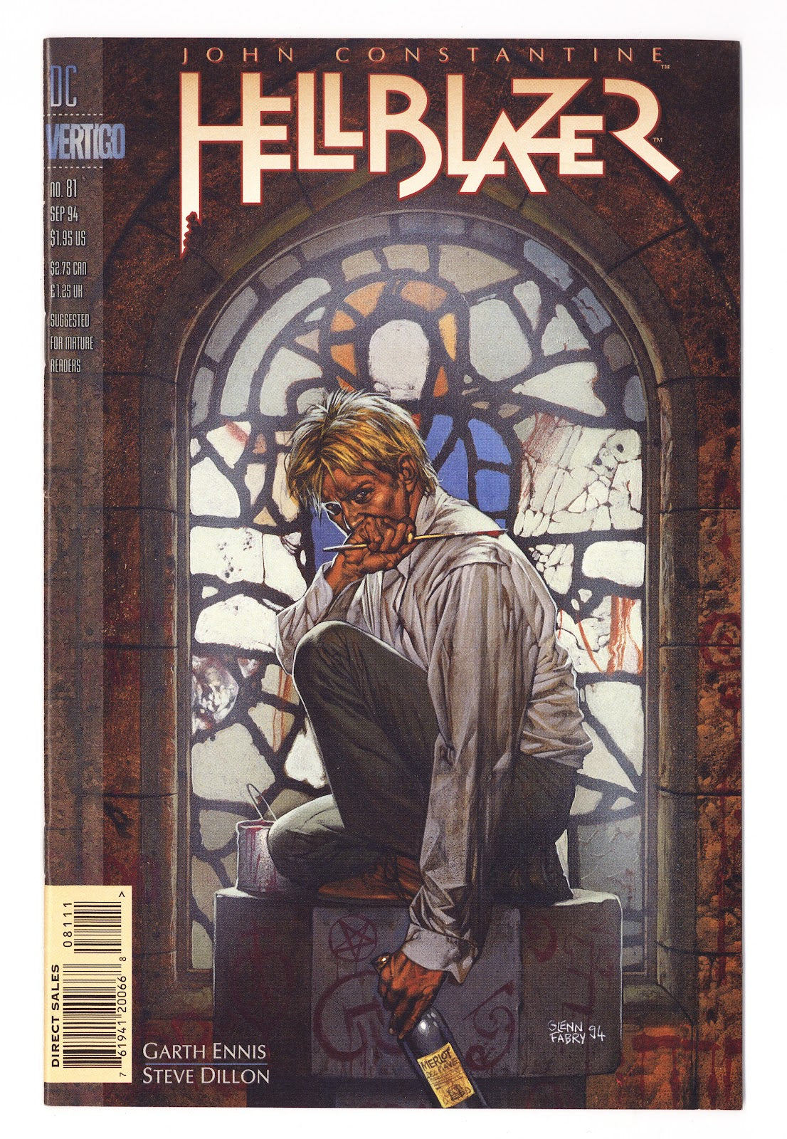 Hellblazer Vol 1 81  High Grade   (1994)