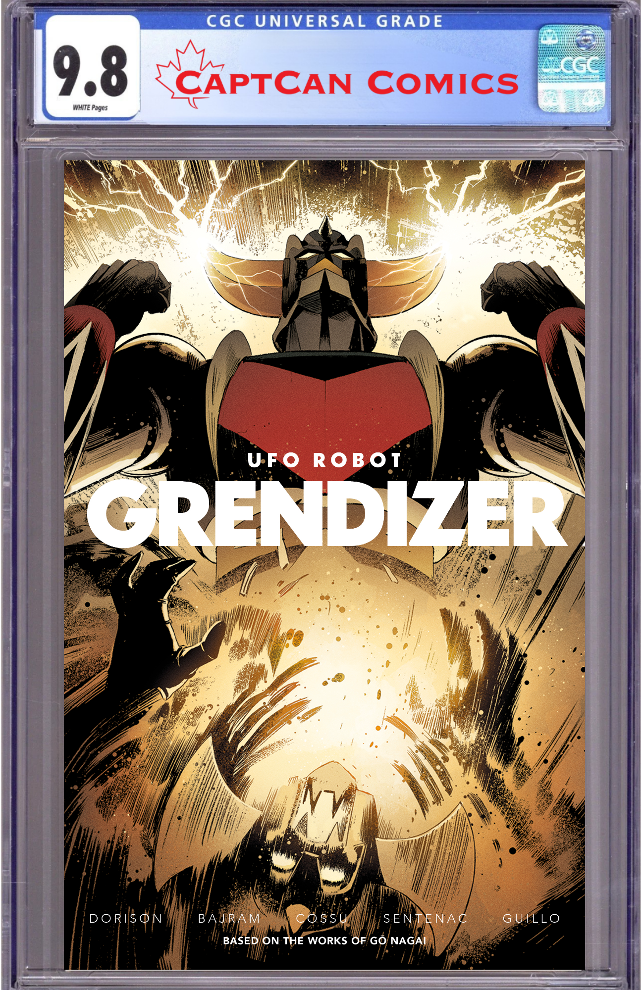 UFO ROBOT GRENDIZER #2 (OF 4) CVR B DENIS BAJRAM BRICE COSSU & ALEXIS SENTENAC VAR