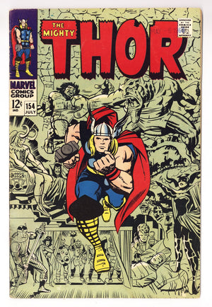 Thor Vol 1 154 GD+ (2.5) (1968)