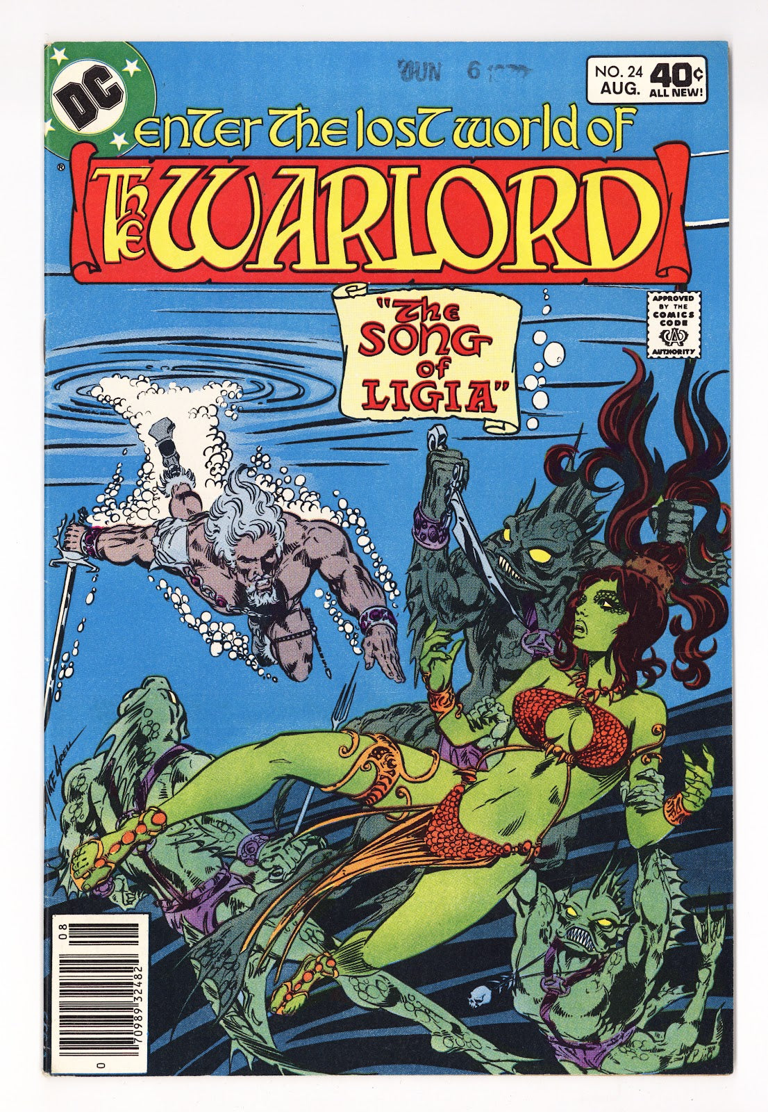 Warlord Vol 1 24  Mid Grade   (1979)     